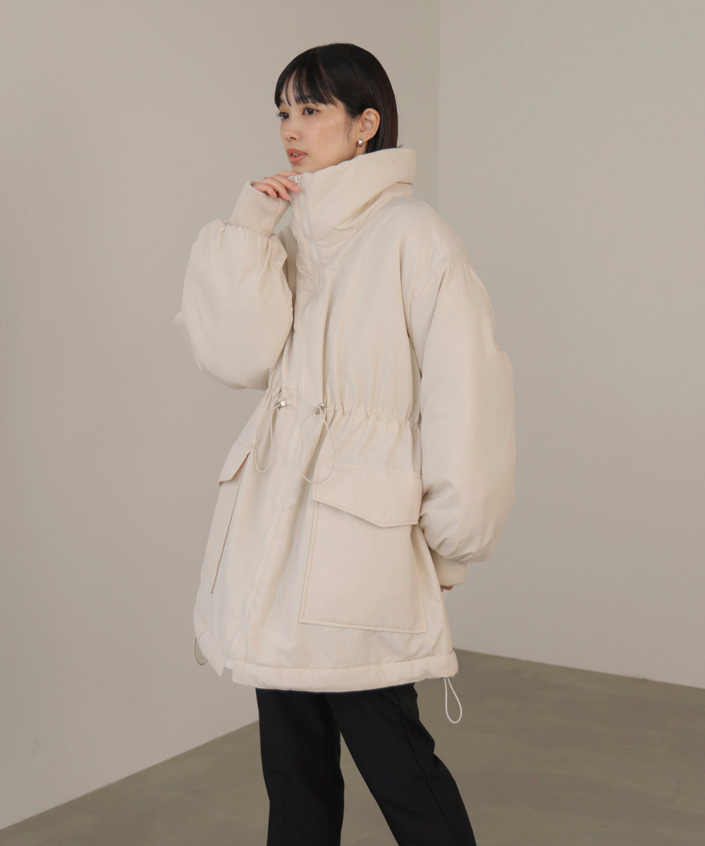 【WEB限定】オーバーサイズ中綿コート