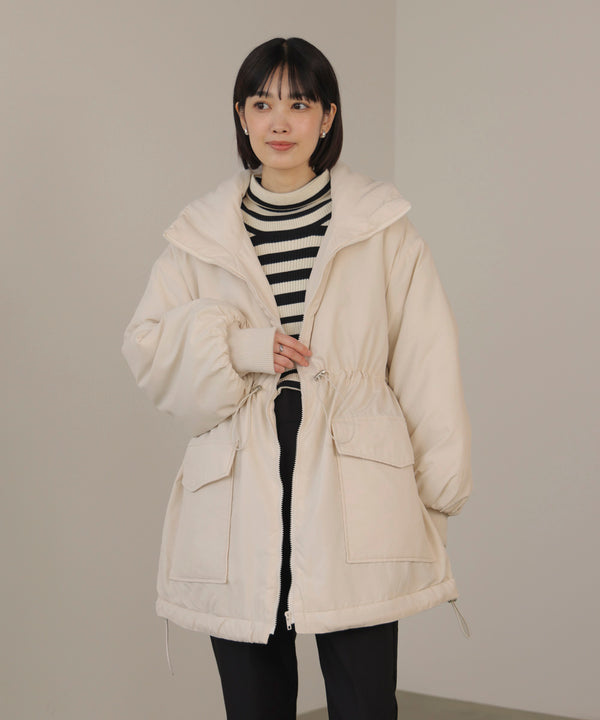 【WEB限定】オーバーサイズ中綿コート