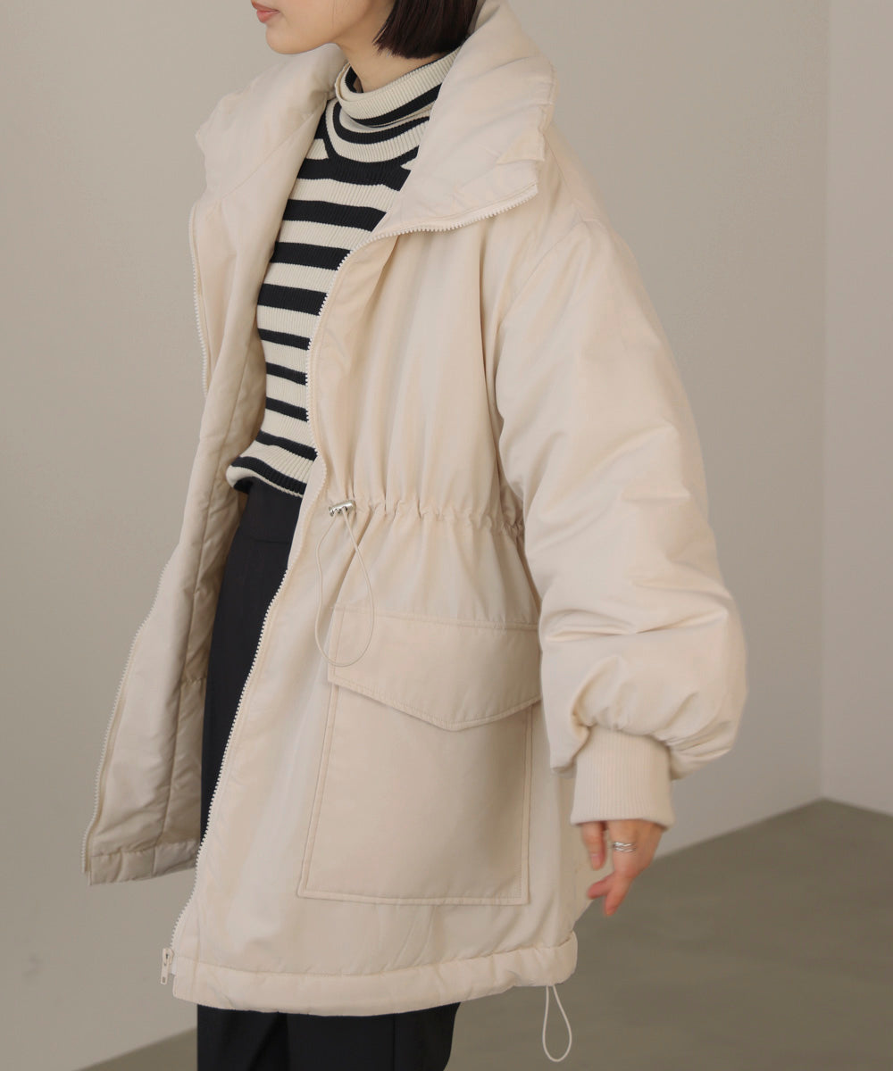【WEB限定】オーバーサイズ中綿コート
