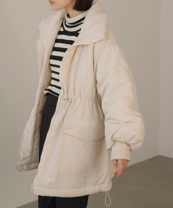 【WEB限定】オーバーサイズ中綿コート