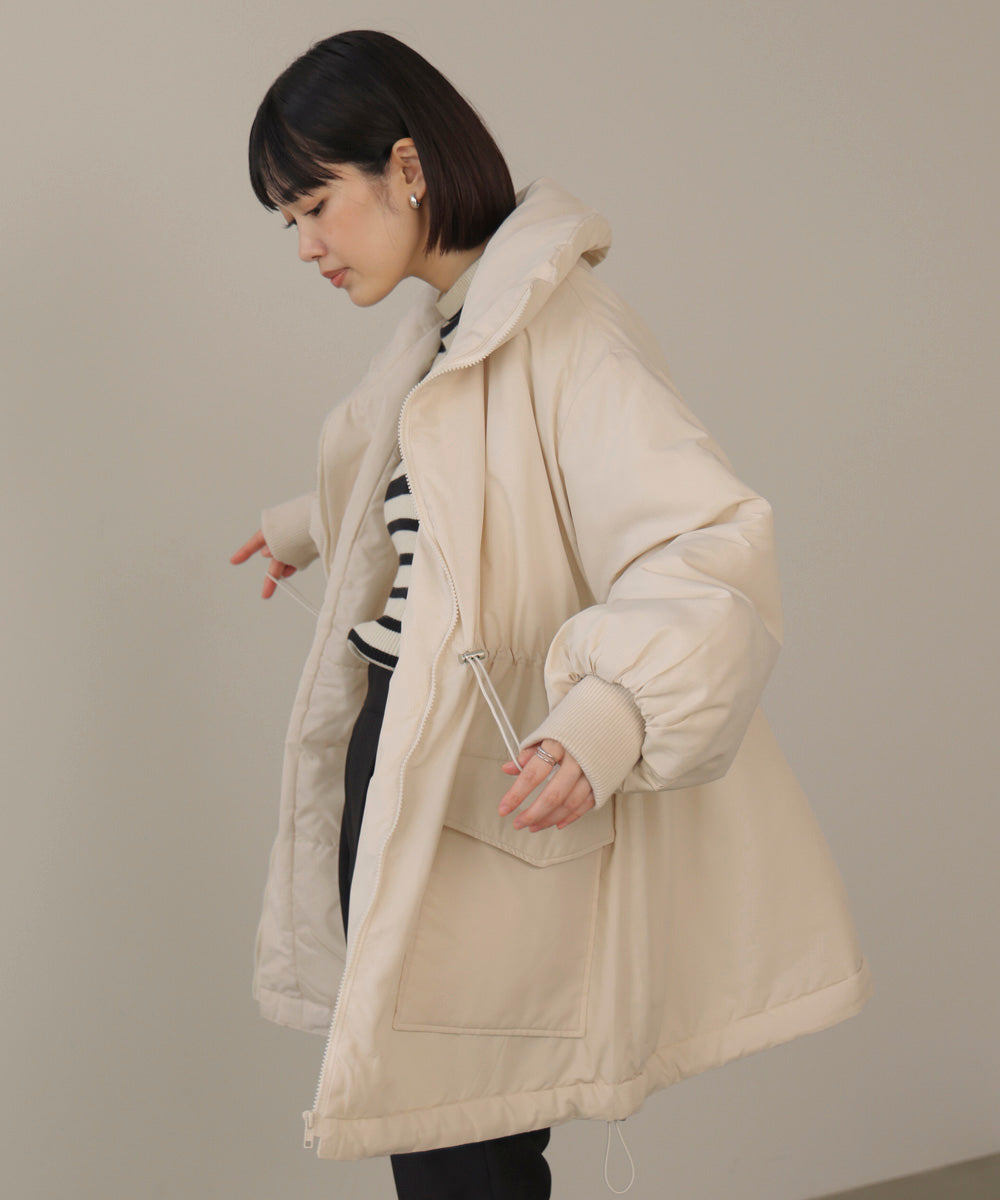 【WEB限定】オーバーサイズ中綿コート