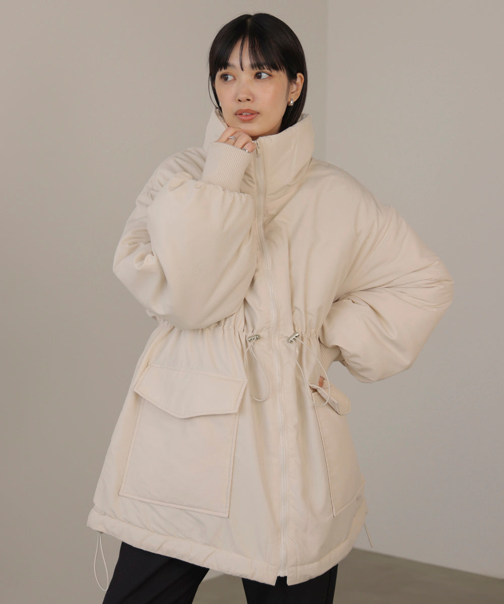 【WEB限定】オーバーサイズ中綿コート