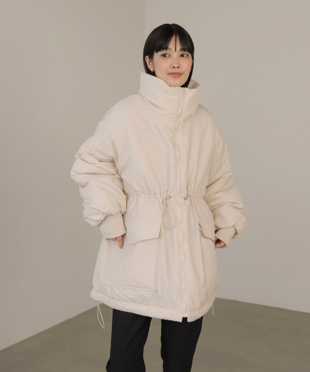 【WEB限定】オーバーサイズ中綿コート