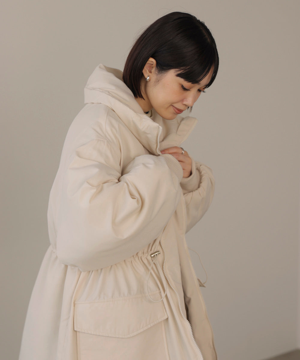 【WEB限定】オーバーサイズ中綿コート