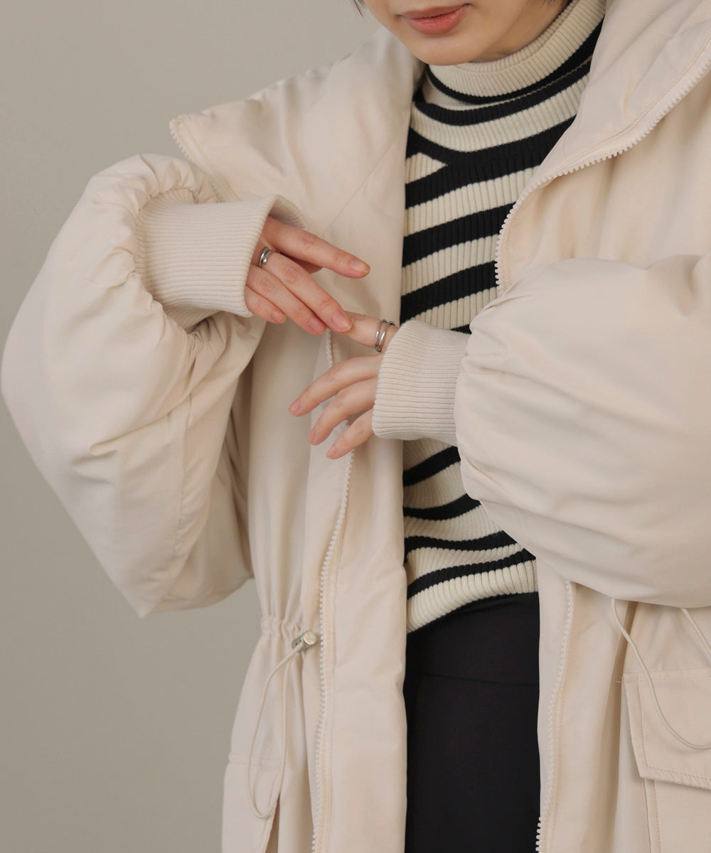 【WEB限定】オーバーサイズ中綿コート