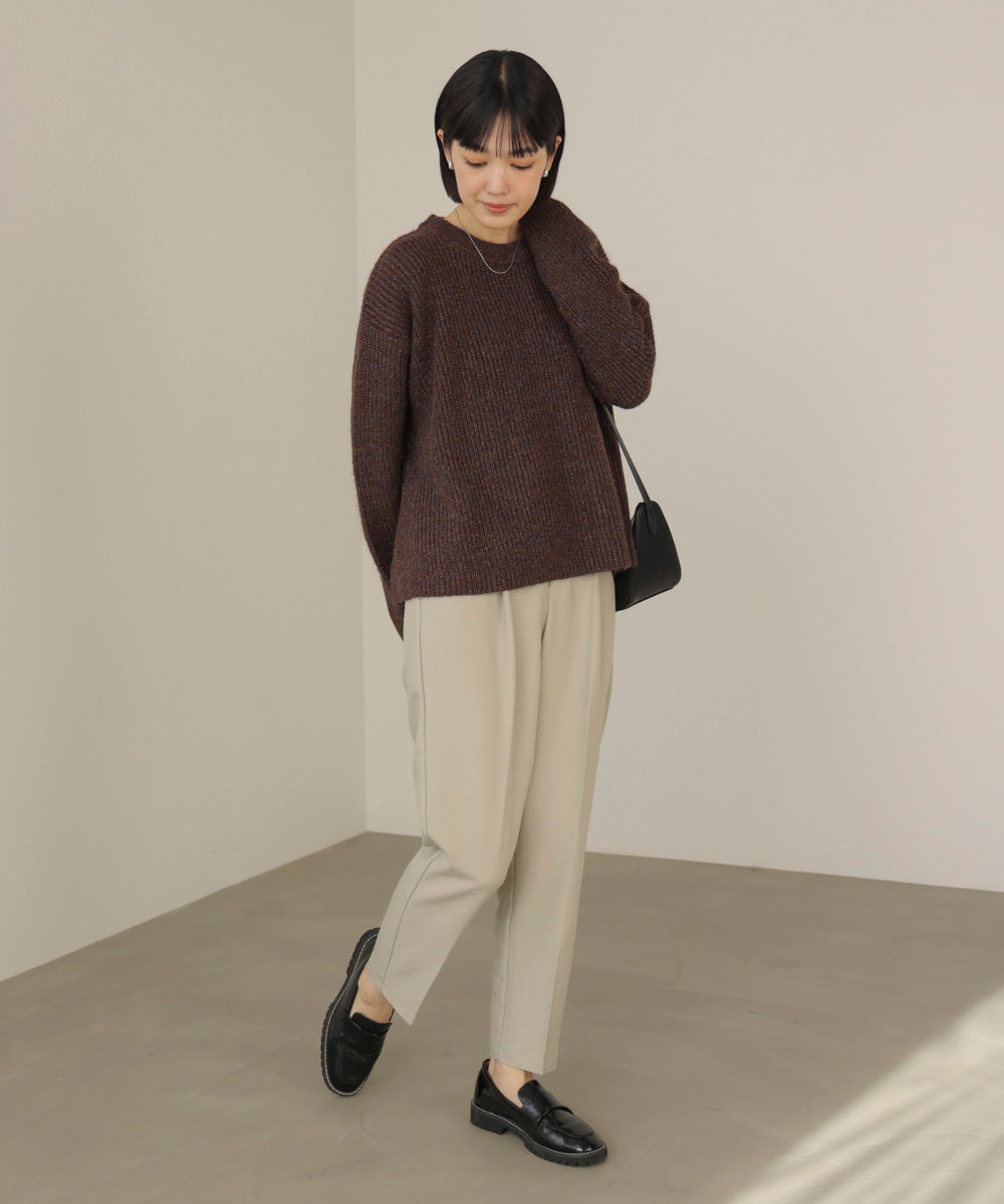 【WEB限定】スラっとテーパードパンツ