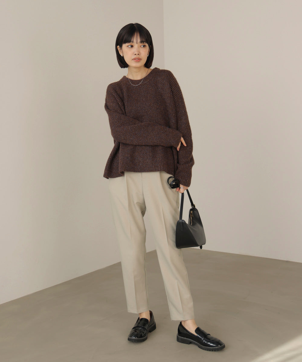 【WEB限定】スラっとテーパードパンツ