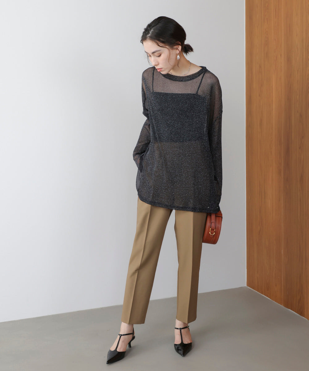 【WEB限定】スラっとテーパードパンツ