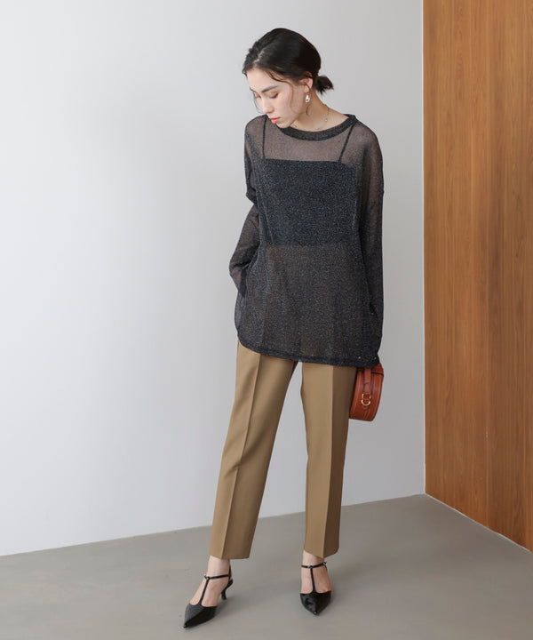 【WEB限定】スラっとテーパードパンツ