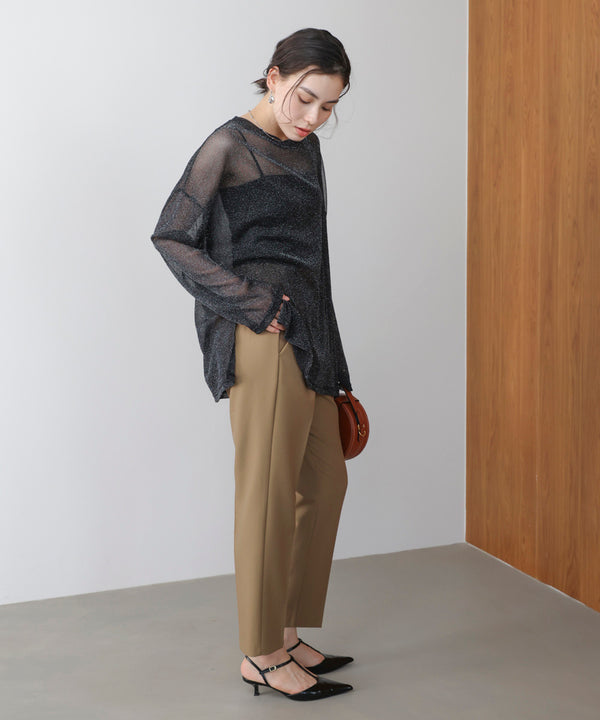 【WEB限定】スラっとテーパードパンツ