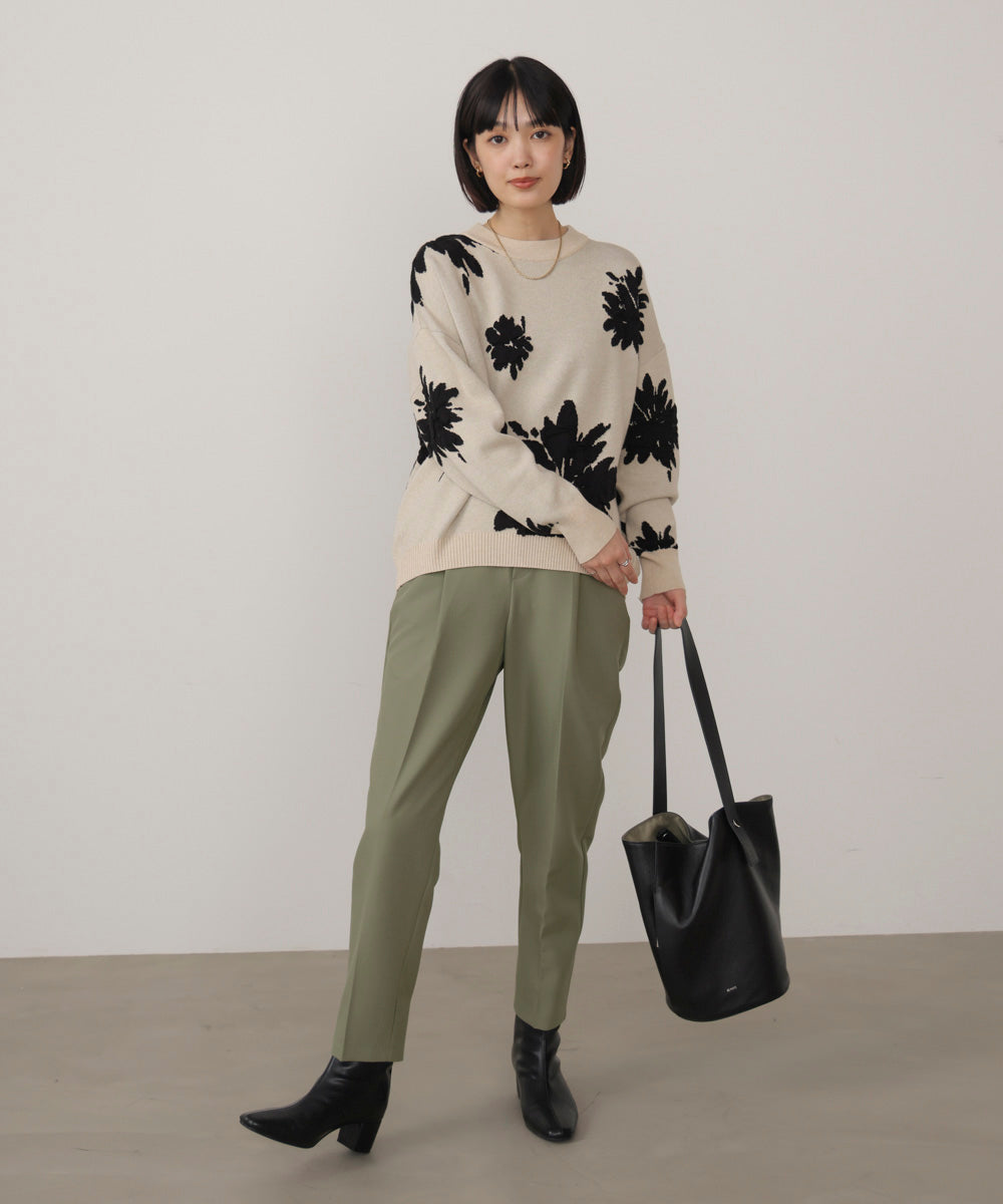 【WEB限定】スラっとテーパードパンツ