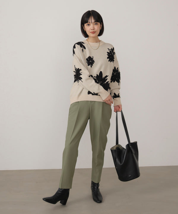 【WEB限定】スラっとテーパードパンツ