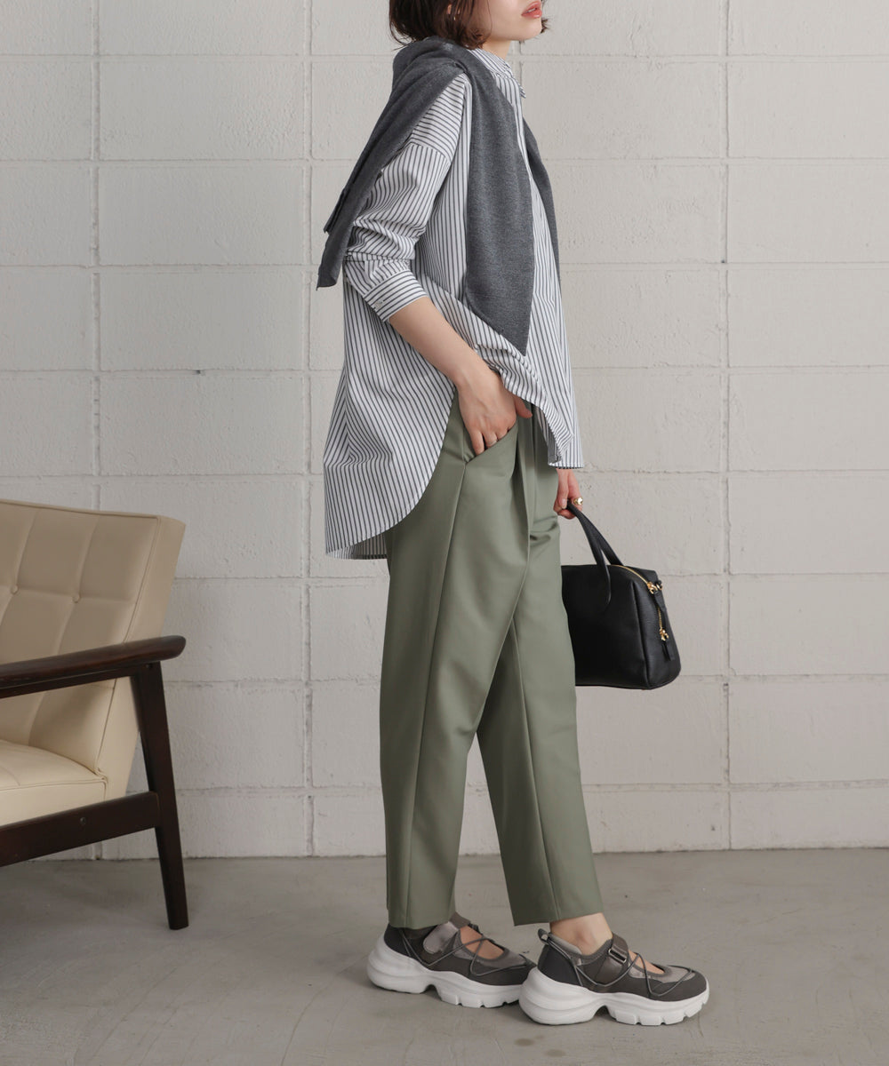 【WEB限定】スラっとテーパードパンツ