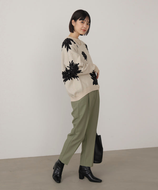 【WEB限定】スラっとテーパードパンツ