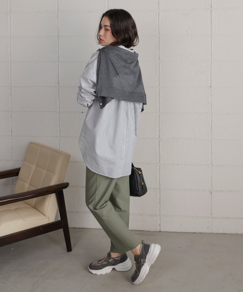 【WEB限定】スラっとテーパードパンツ