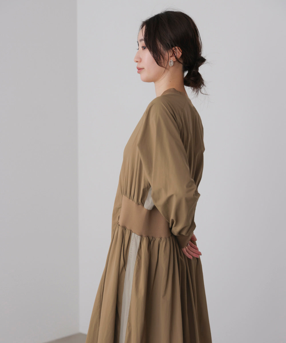 サイドラインナイロンワンピース