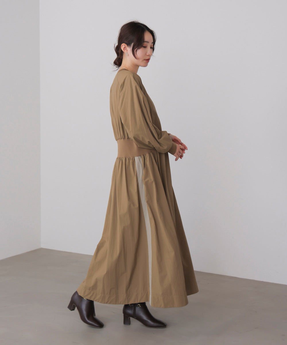 サイドラインナイロンワンピース