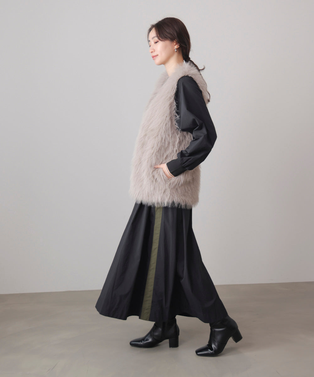 サイドラインナイロンワンピース