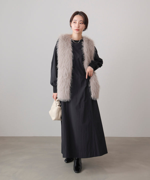 サイドラインナイロンワンピース