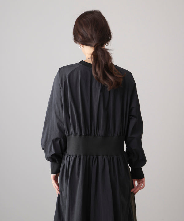 サイドラインナイロンワンピース