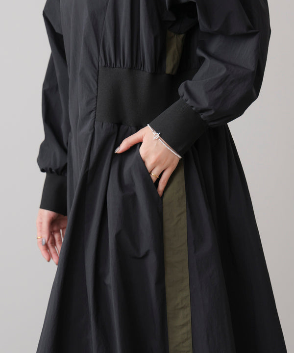 サイドラインナイロンワンピース