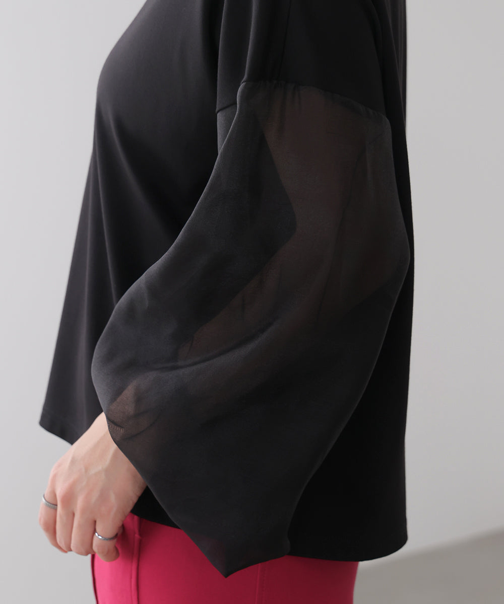 シアースリーブプルオーバー