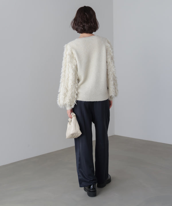 ラメフリンジニット［11/19発送予定］