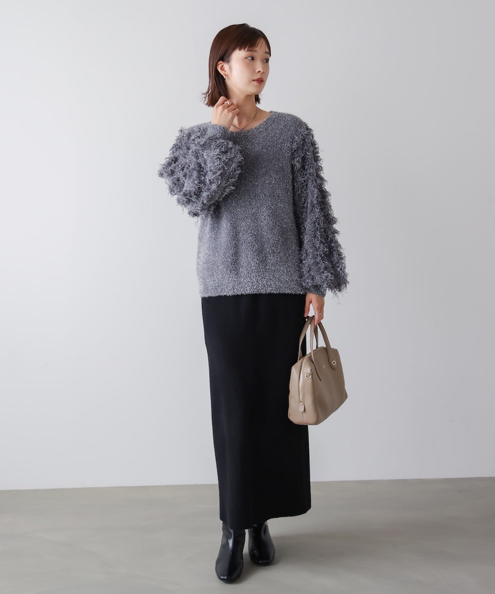 ラメフリンジニット［11/19発送予定］