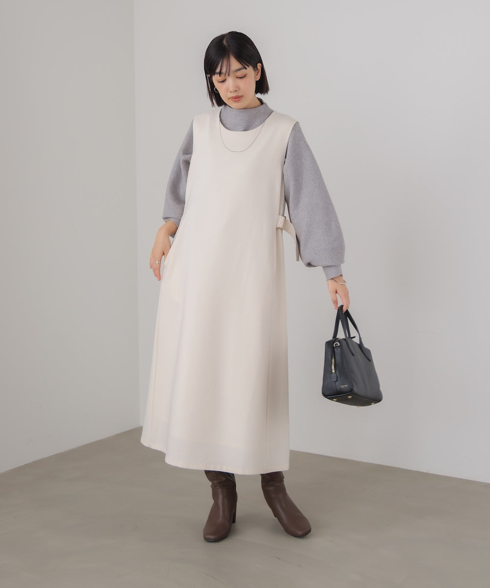 ウエストベルトジャンパースカート