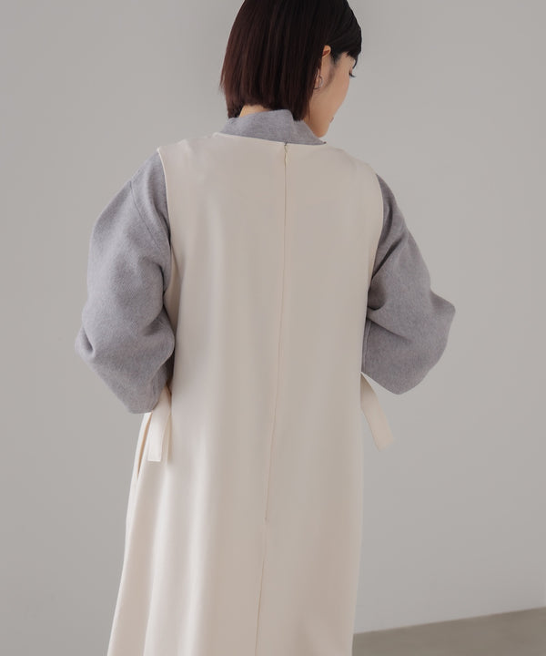 ウエストベルトジャンパースカート