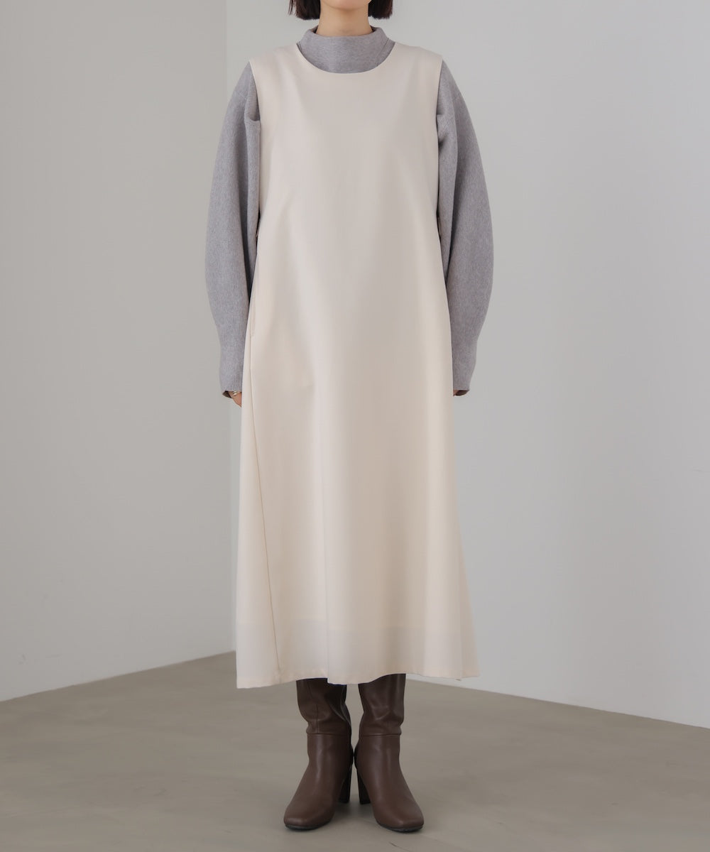 ウエストベルトジャンパースカート