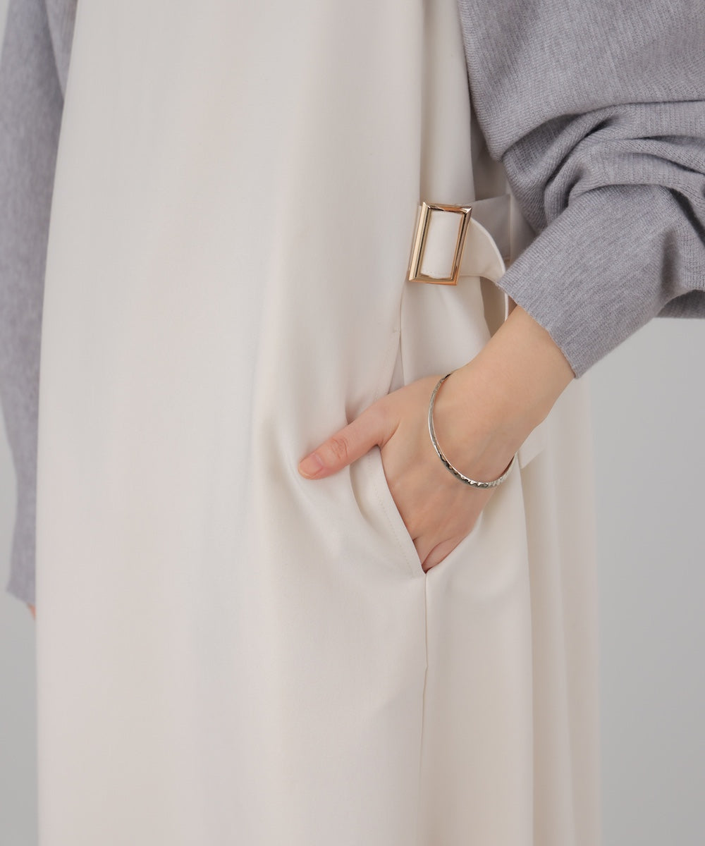 ウエストベルトジャンパースカート