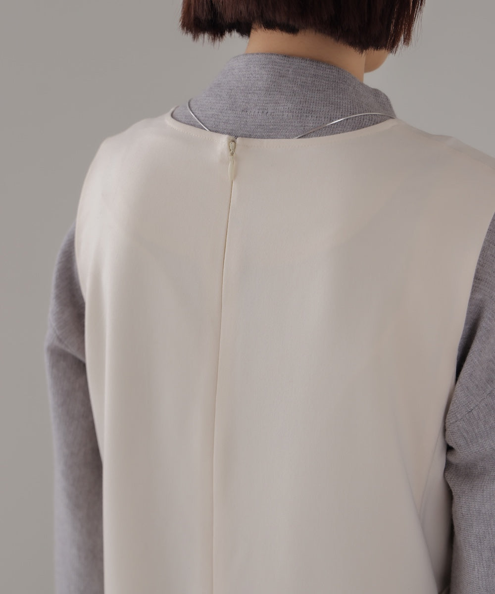 ウエストベルトジャンパースカート