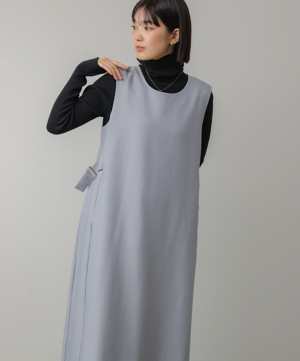 ウエストベルトジャンパースカート