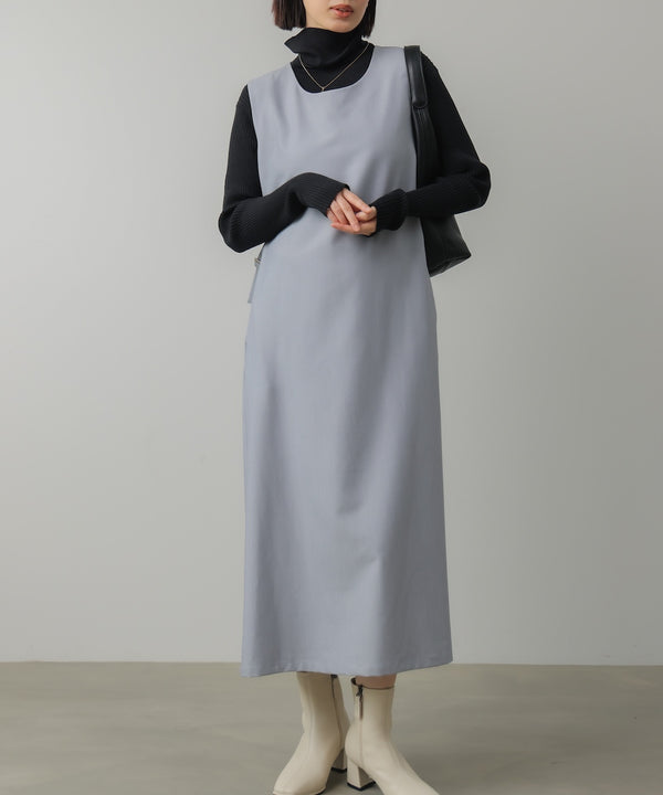 ウエストベルトジャンパースカート