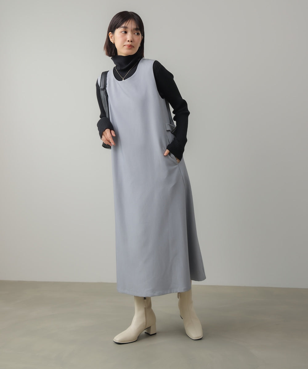 ウエストベルトジャンパースカート