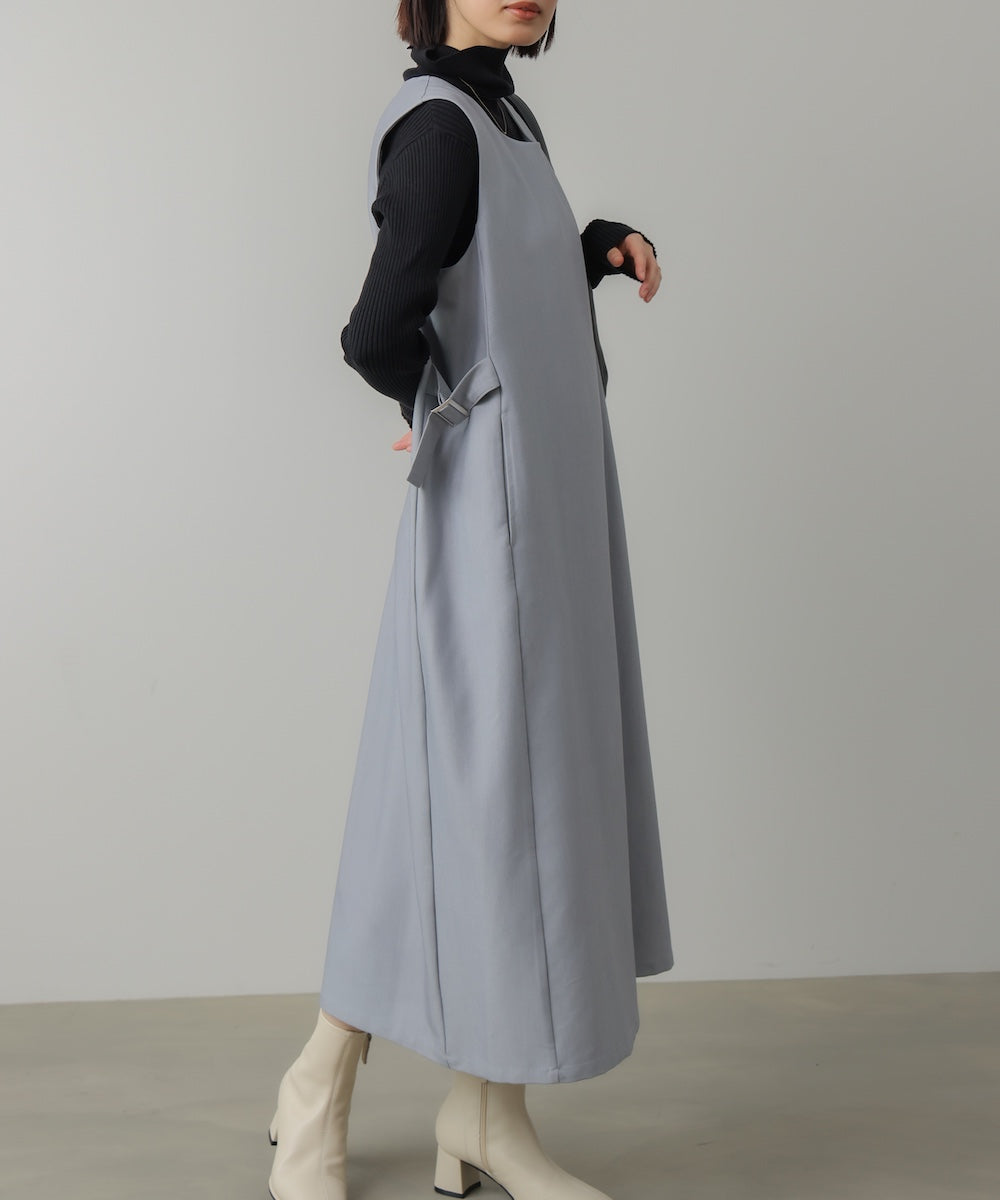 ウエストベルトジャンパースカート