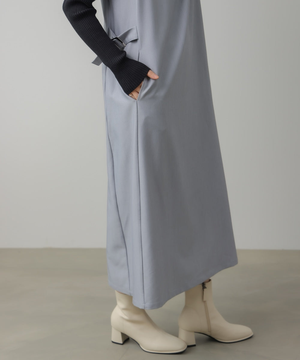 ウエストベルトジャンパースカート