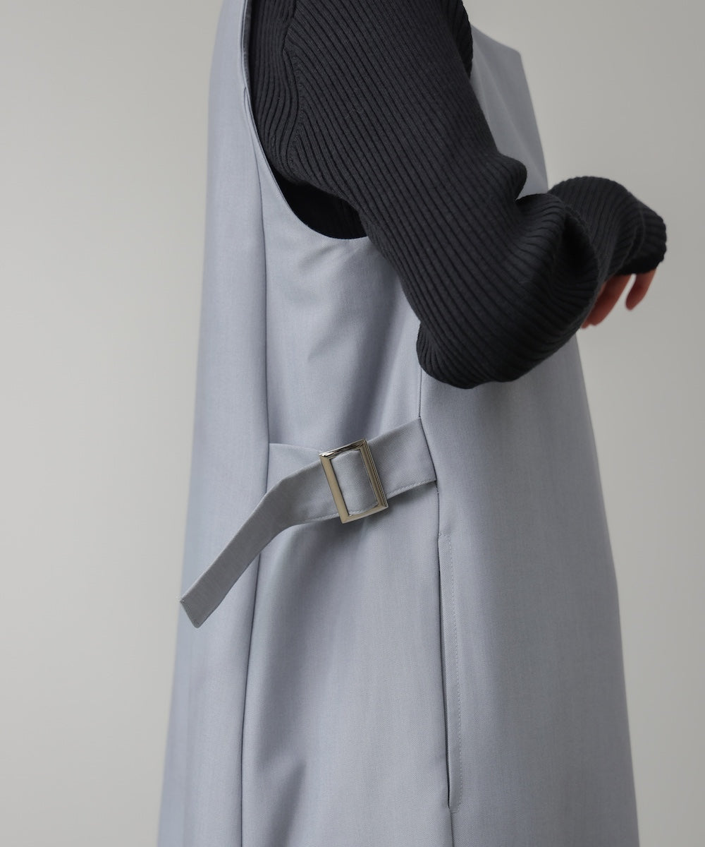 ウエストベルトジャンパースカート