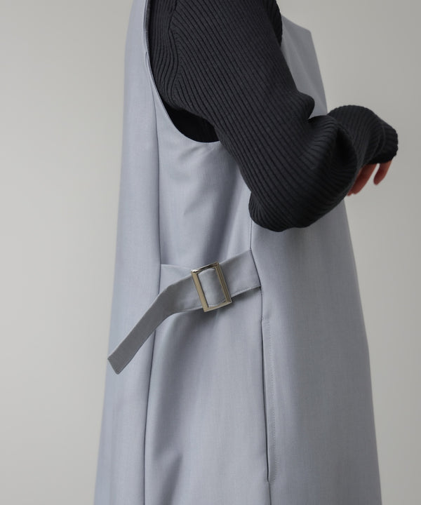 ウエストベルトジャンパースカート