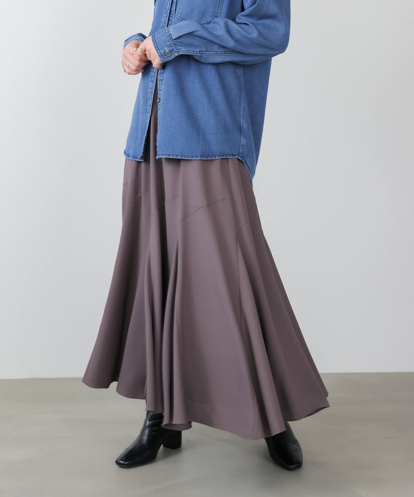 パネルフレアスカート
