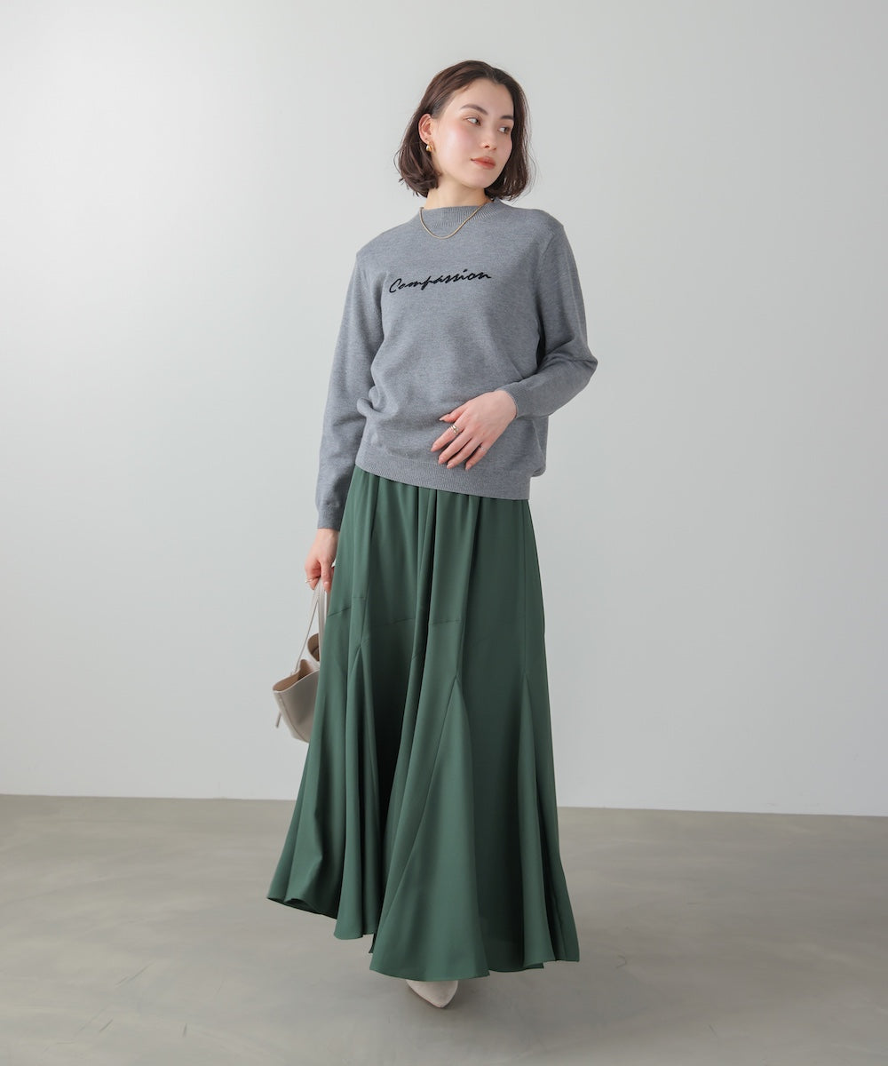 パネルフレアスカート