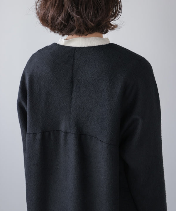 ライトシャギーウールロングコート