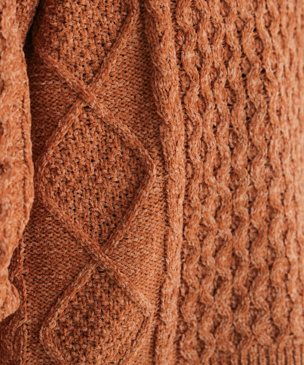 【WEB限定】モールケーブルニット