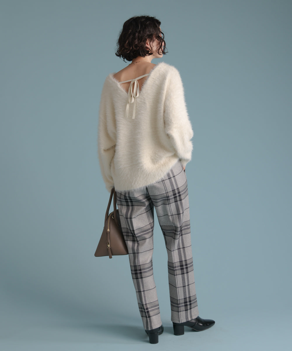 バルキーフェザーＶニット