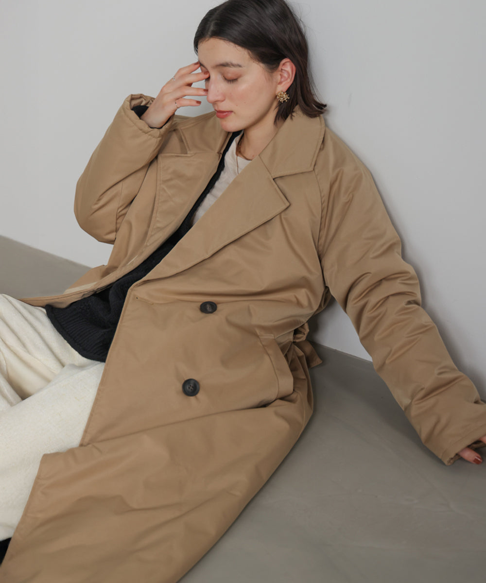 【WEB限定】ナイロンオーバーサイズトレンチコート