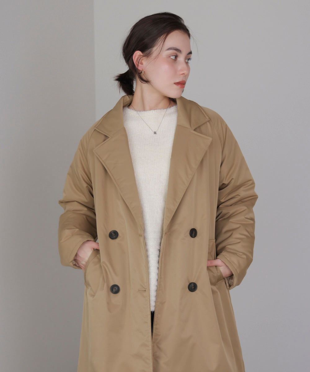 【WEB限定】ナイロンオーバーサイズトレンチコート