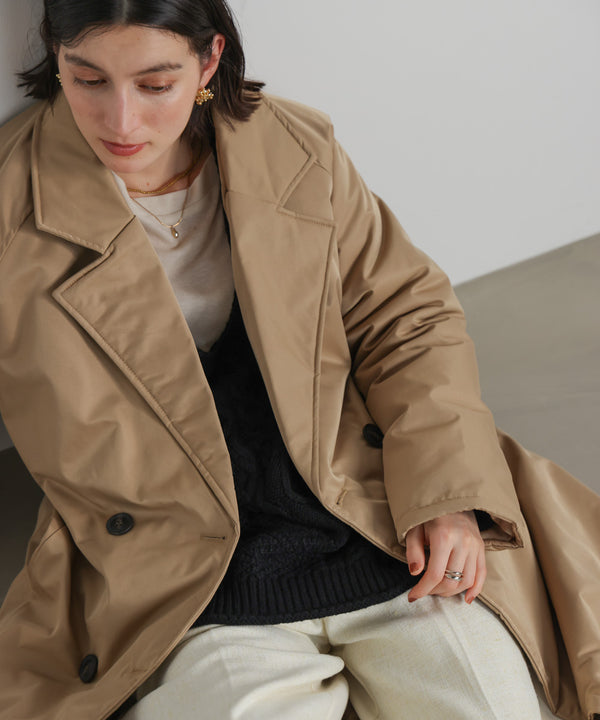 【WEB限定】ナイロンオーバーサイズトレンチコート