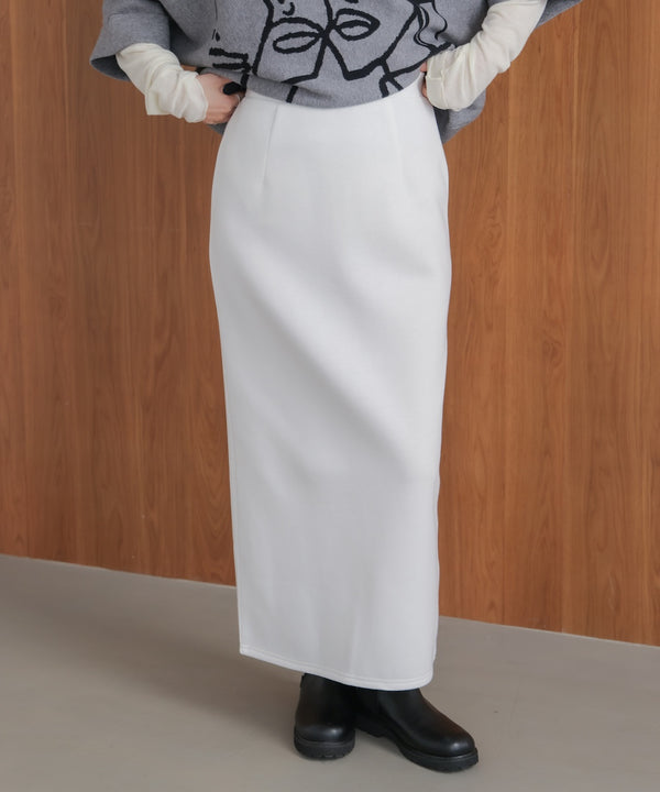 裏起毛ロングスカート