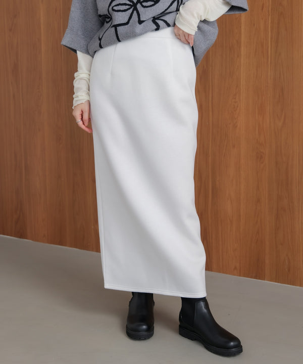 裏起毛ロングスカート